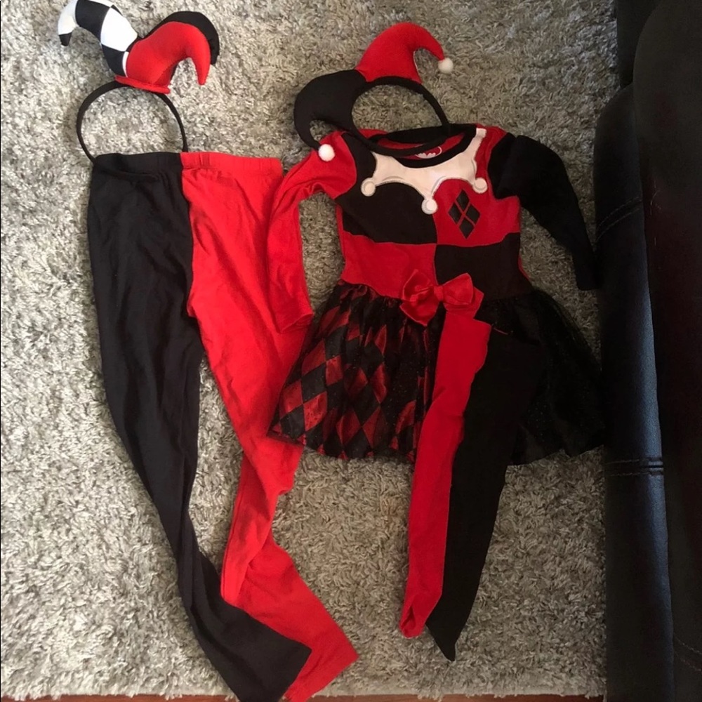 Kids Halloween costumes jester (SOLD DO NOT BUY)